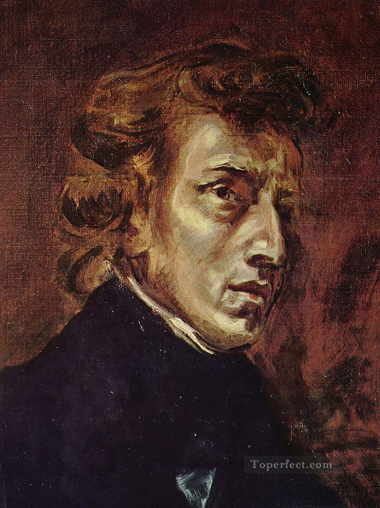 Frederic Chopin Romantic Eugene Delacroix Oil Paintings